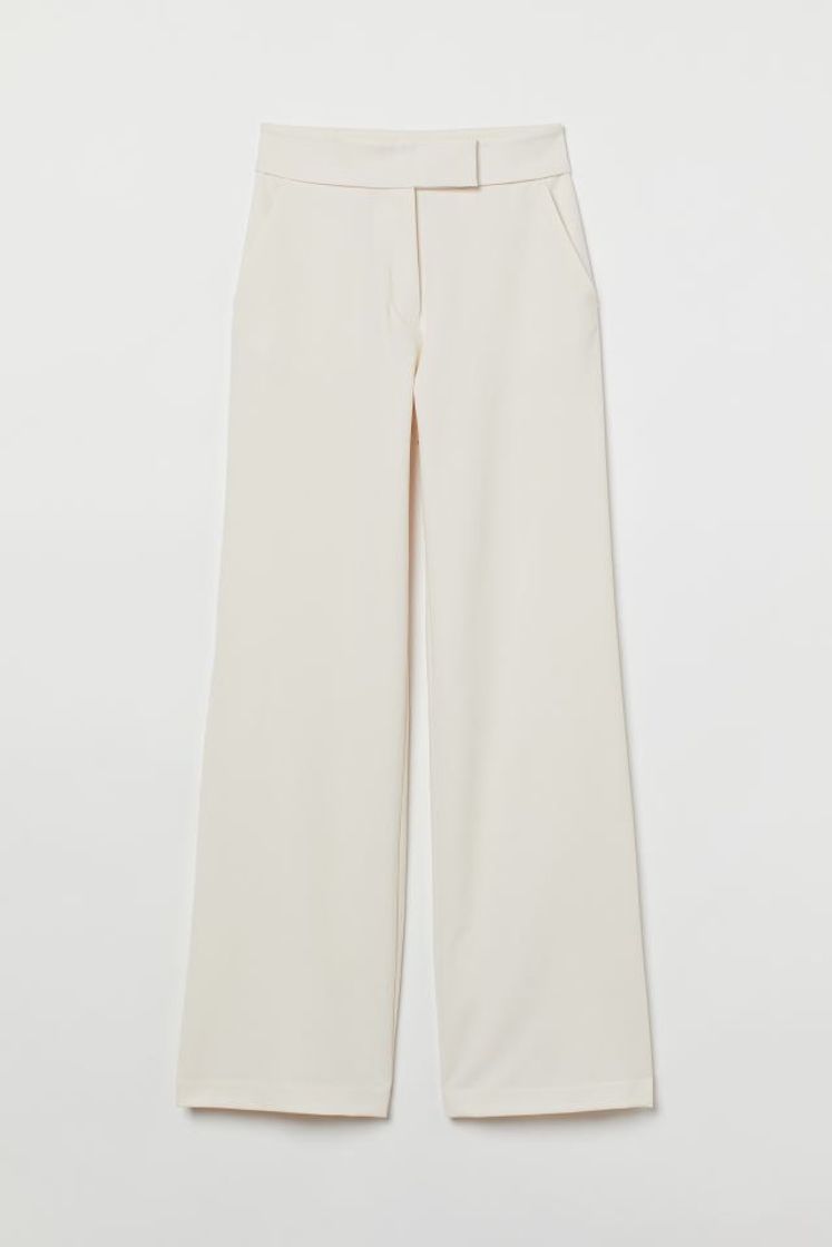 Fashion Pantalón de vestir blanco