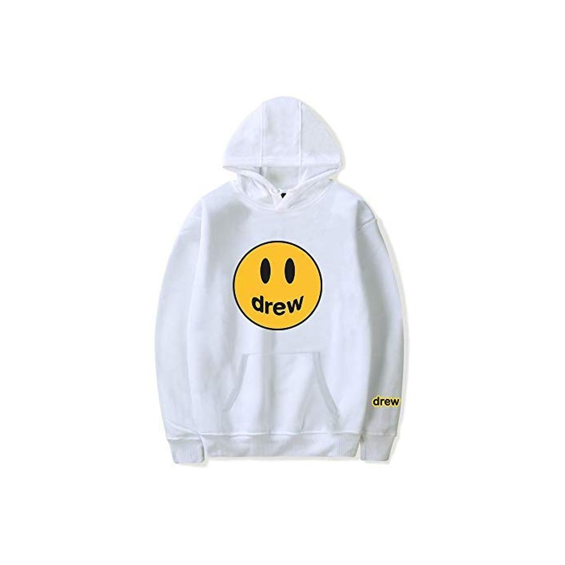 Moda WAWNI Hip Hop Winter Drew Hoodies Men Women Smile Printed Justin Bieber