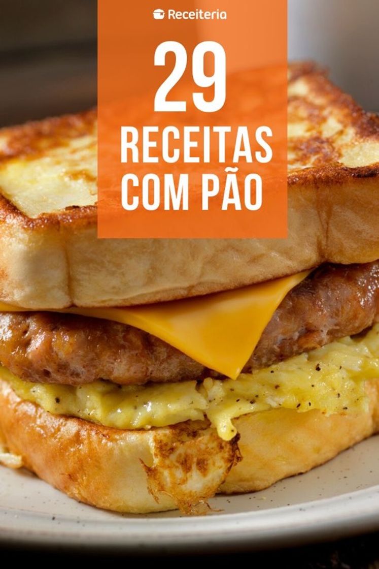 Fashion muitas receitas com pão 