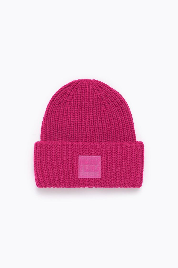 Fashion Gorro punto fucsia