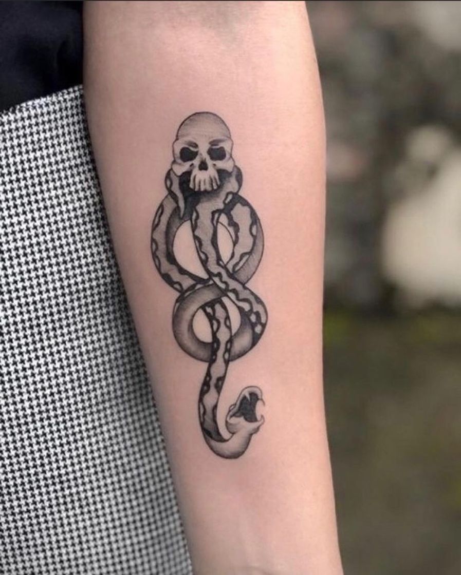 Fashion Tattoo Death Eater @senoritalari