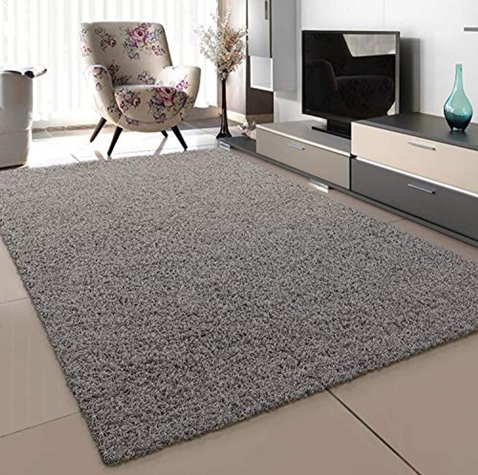 Product SANAT Alfombra de Polipropileno Gris Claro