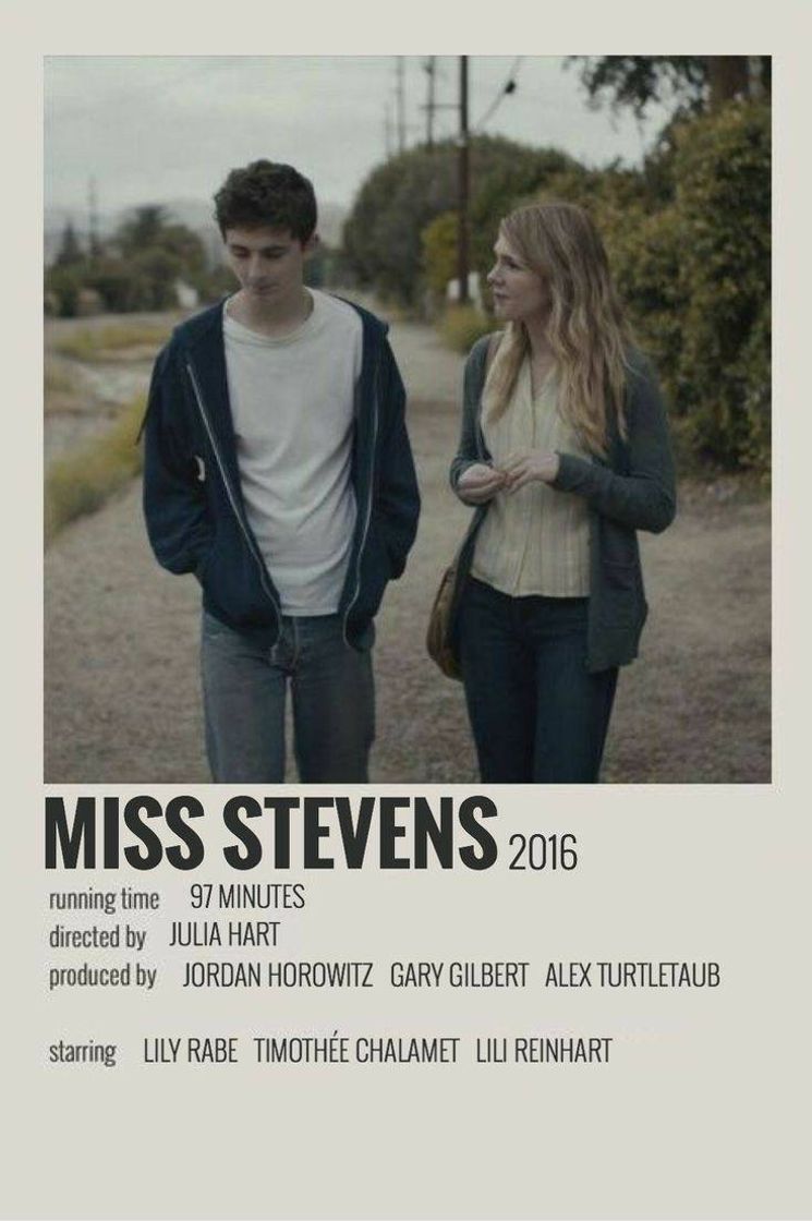 Movie Miss Stevens