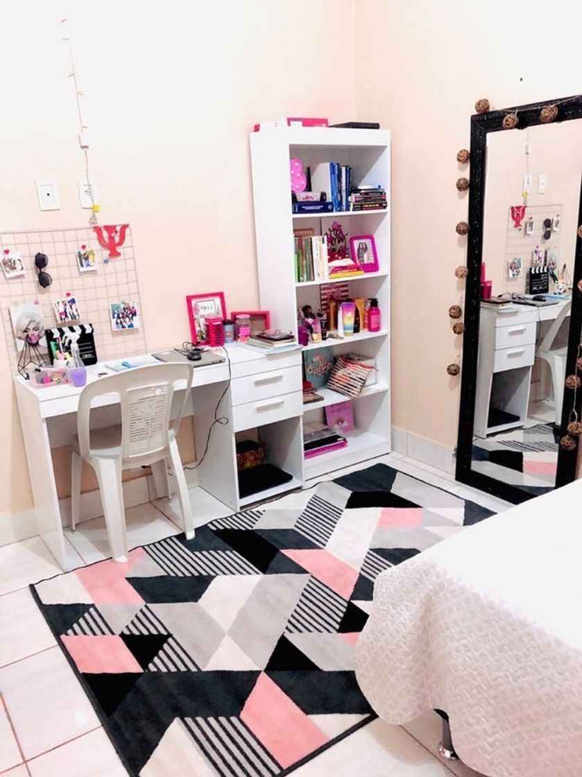Social Quarto rosa simples💖