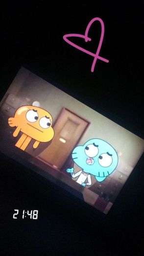 O incrível mundo de Gumball.