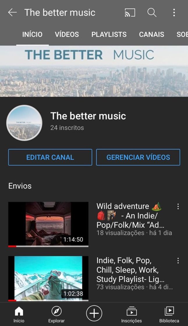 Moda Oie galera! Esse é meu canal de música indie, pfv de uma 👀