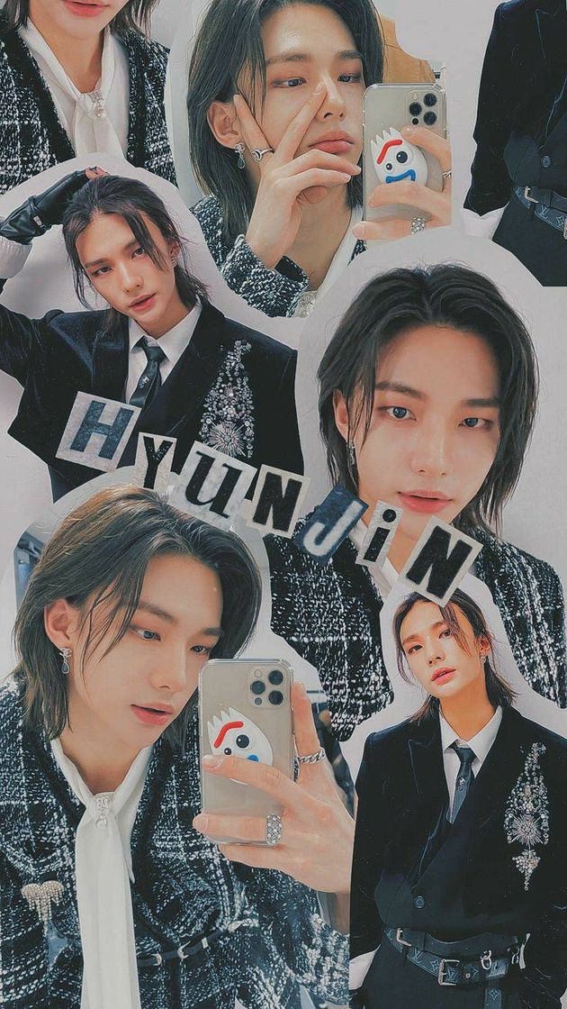 Moda Black hair Hyunjin 🙈🖤 