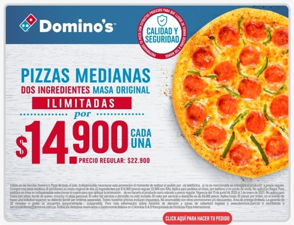 Restaurants Dominos Pizza