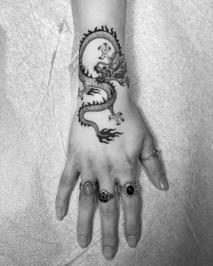 tattoo dragão.