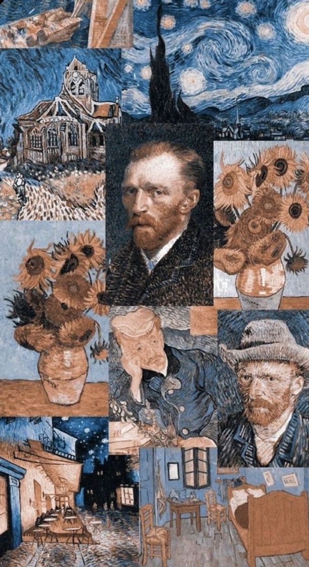 Fashion Wallpaper van gogh. ✨