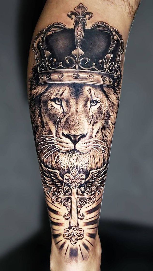 Moda Tattoo Leão 🦁