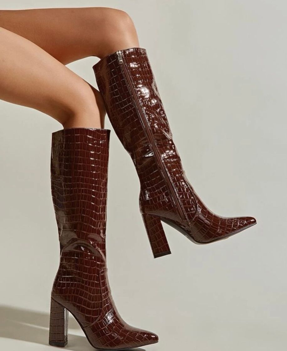 Social Botas negras altas