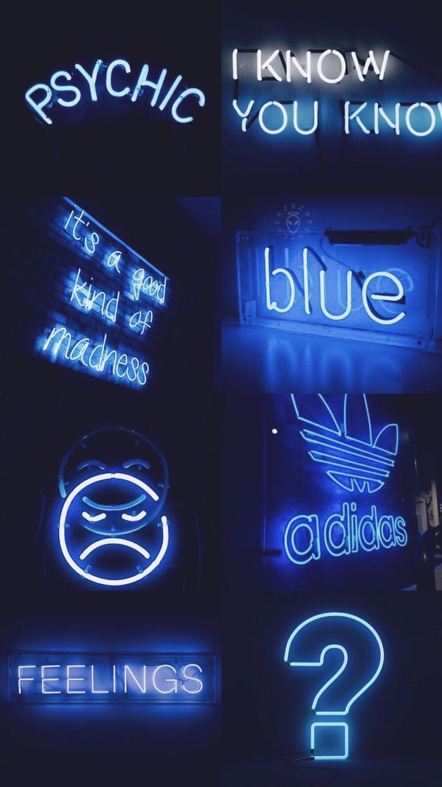 Social Blue aesthetic wallpaper - Pinterest