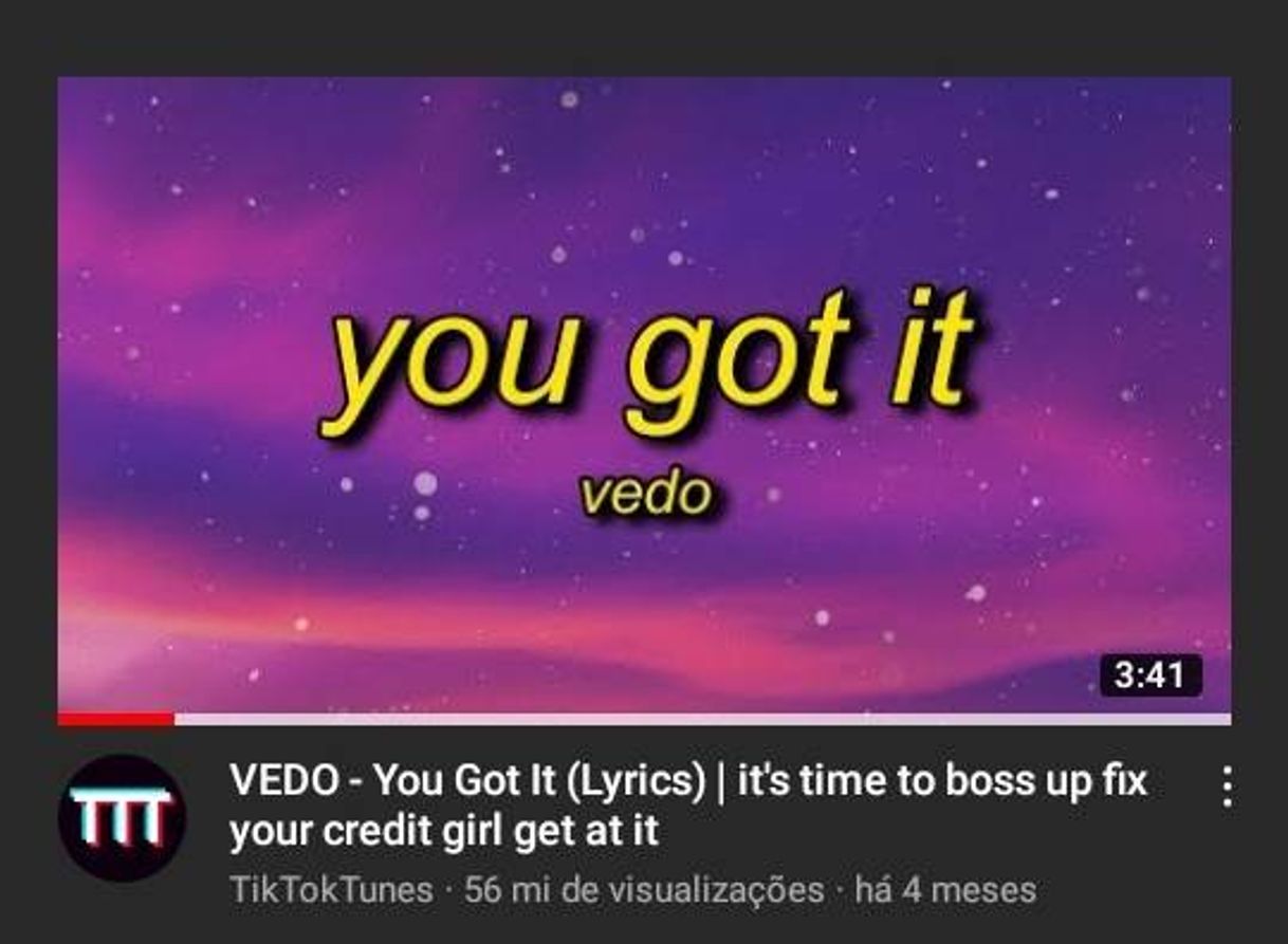 Social VEDO - You Got It (Lyrics) | it's time to boss up fix your credit girl get at