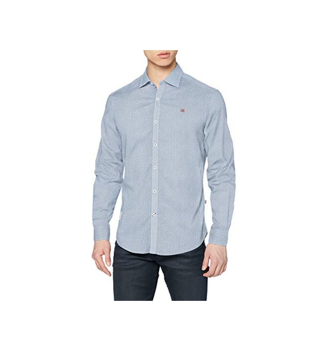 Social Napapijri Gruaro Camisa, Multicolor