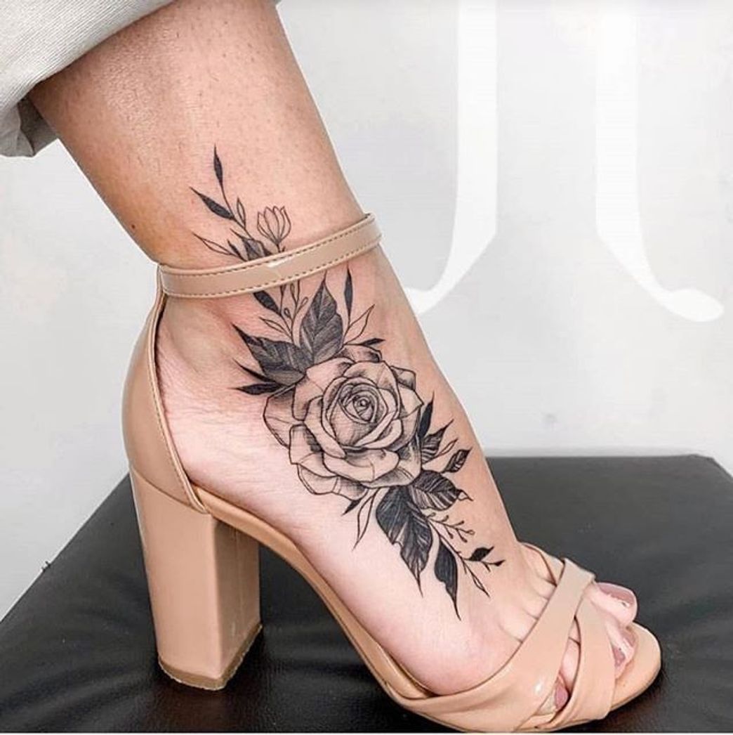 Social Tatuagem pé 