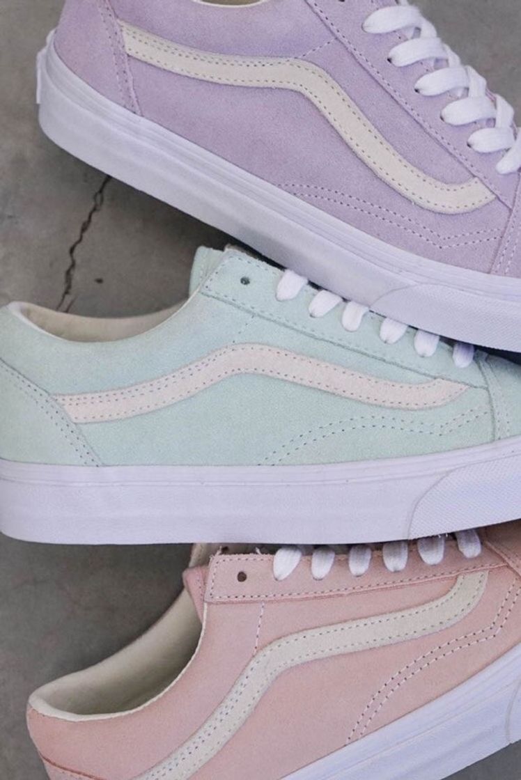 Moda Vans pastéis ✨