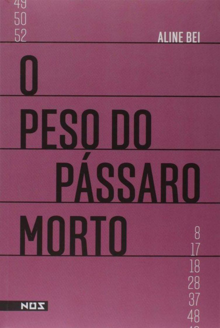 Book O peso do pássaro morto