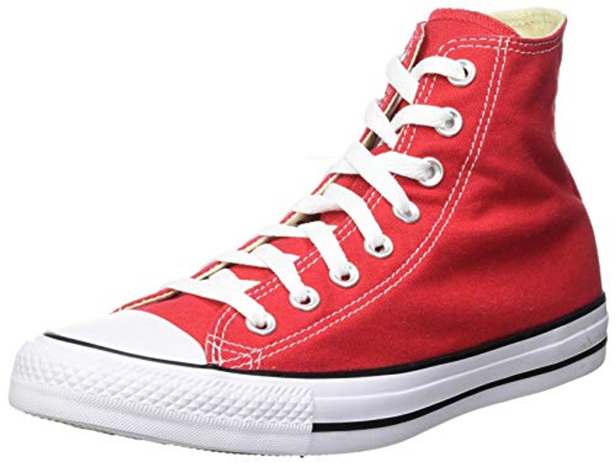 Product Converse Chuck Taylor All Star Hi, Zapatillas de tela Unisex, Rojo