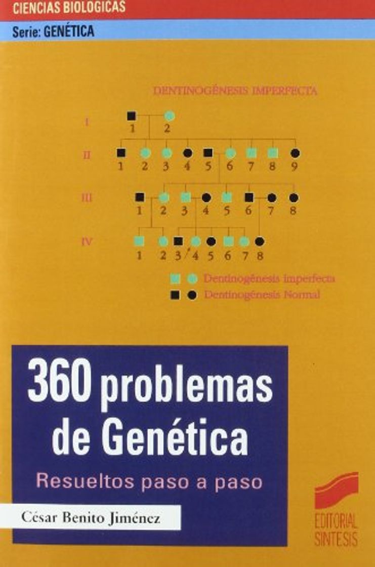 Book 360 problemas de genética: resueltos paso a paso: 1