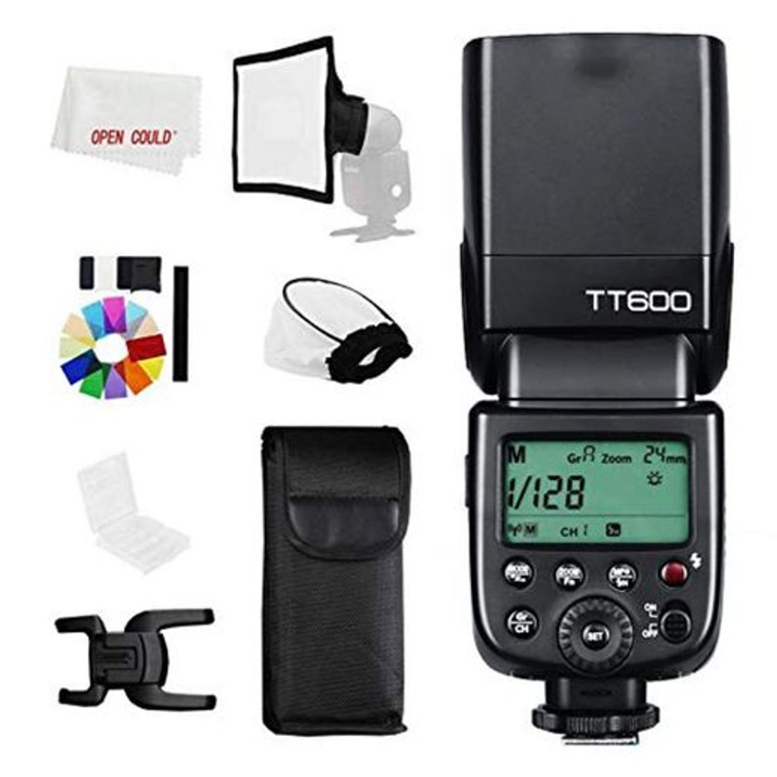 Electrónica Godox TT600 2.4G GN60 - Cámara maestro