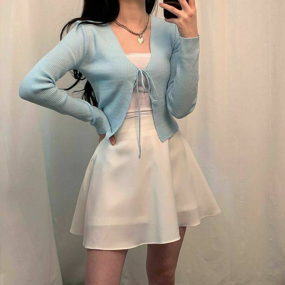 Moda vestidinho branco. 