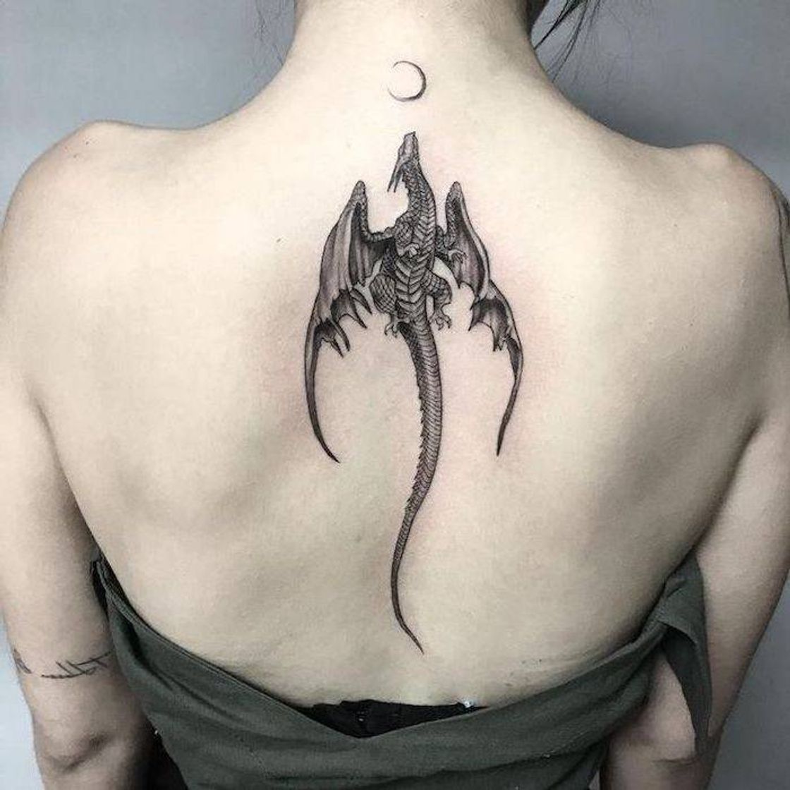 Fashion Dragon Tattoo.