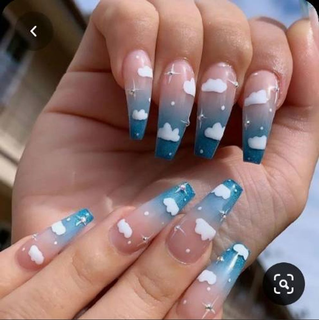 Moda Unhas de ☁️ nuvem ☁️