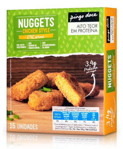Nuggets Chicken Style Pingo Doce 