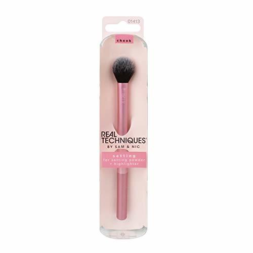 Social Real Techniques Setting Brush Brocha para Acabados - 1 Unidad