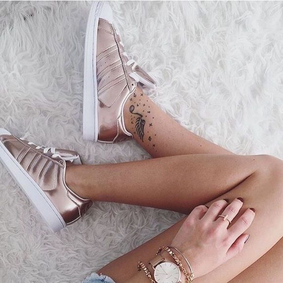 Moda Superstar rose gold 💕