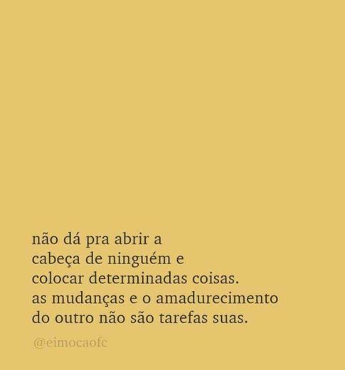 É isso 💛