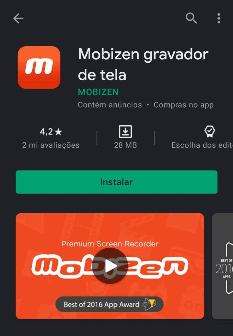 App Aplicativo para gravar tela 📲