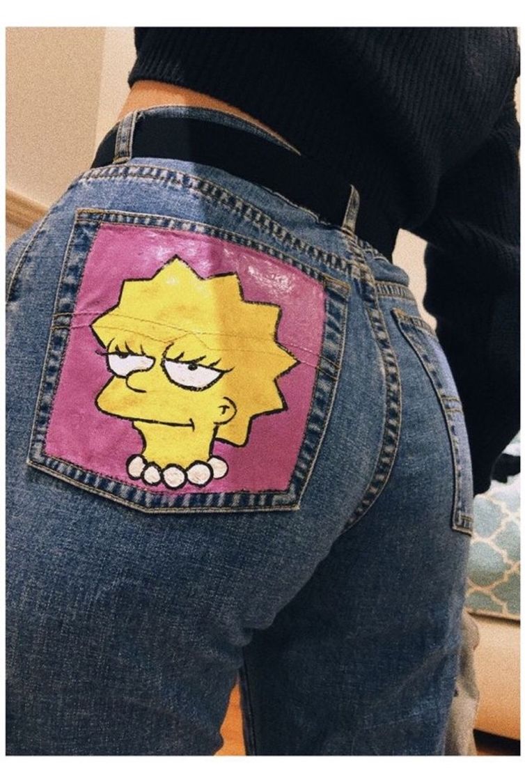 Moda Calça Jeans Simpsons 