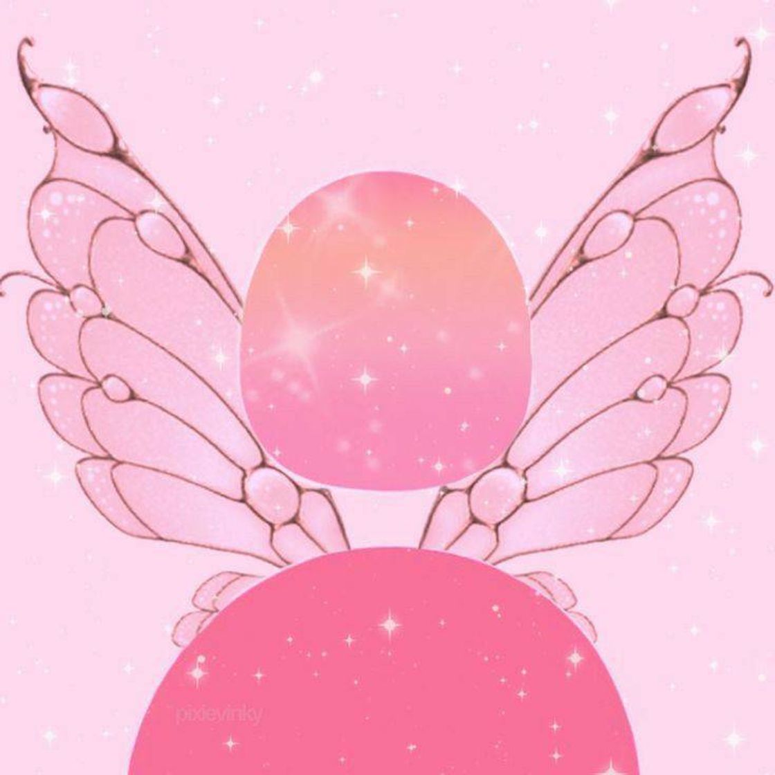 Fashion twitter pink fairy icon