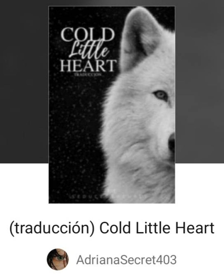 Libros Cold little heart