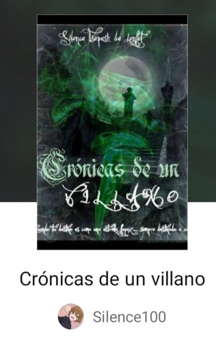 Book Crónicas de un villano