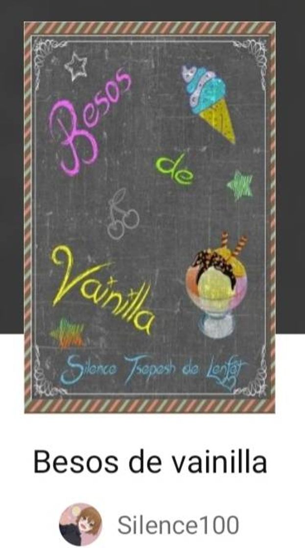 Book Besos de vainilla 