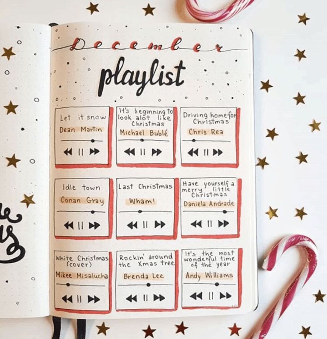 Moda cute bullet journal 