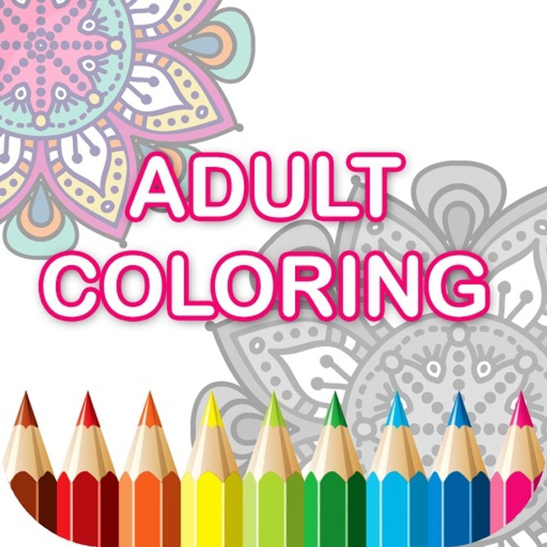 Aplicaciones mandala coloring book - adult colors therapy free stress relieving pages