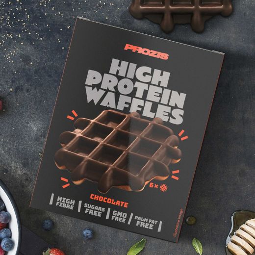 PROZIS High Protein Waffles Chocolate 