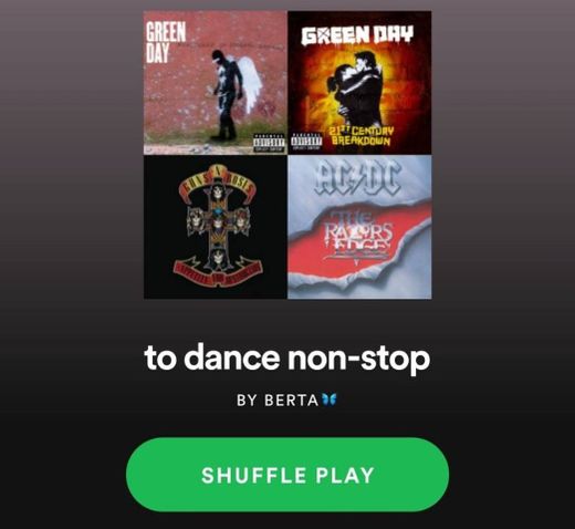 spotyfy playlist • to dance non-stop 