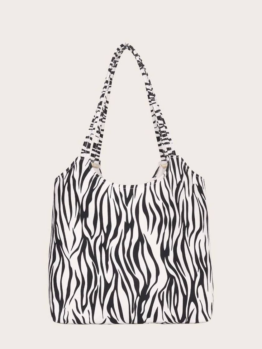 Social zebra bag