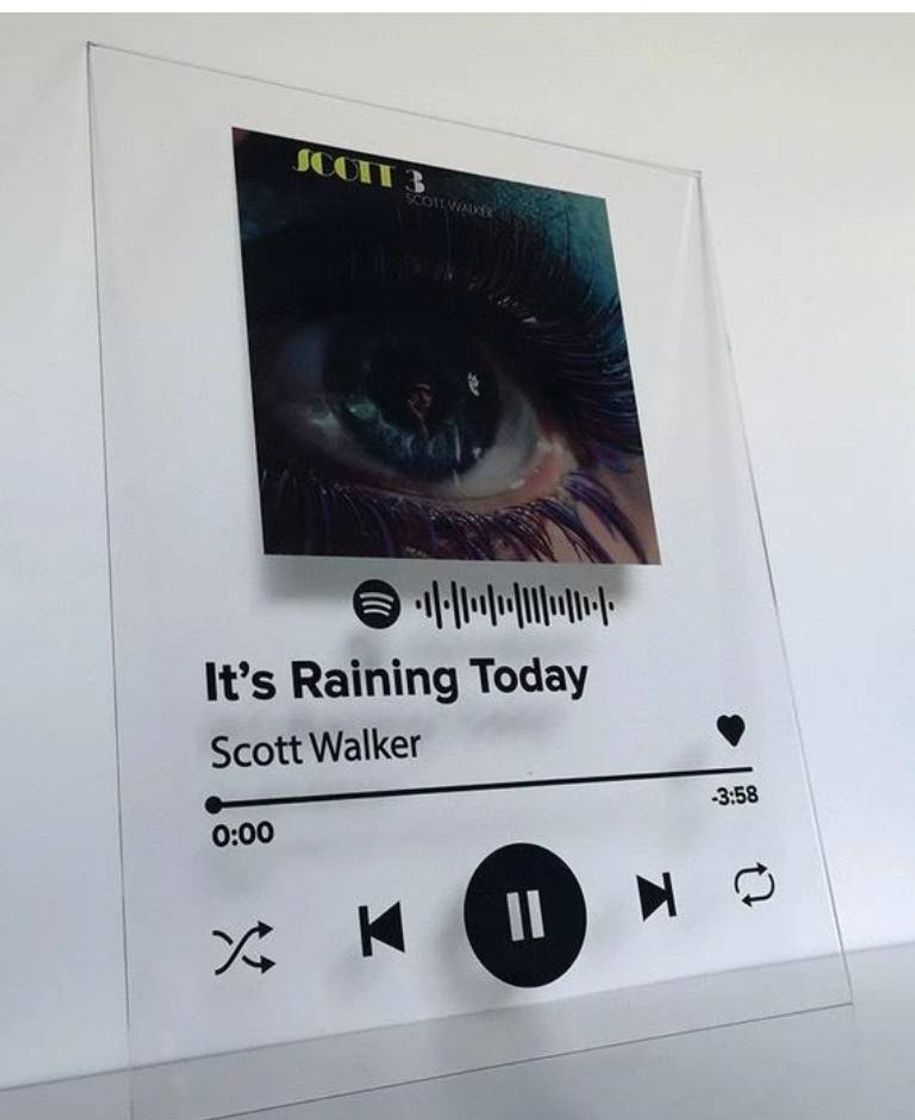 Social Custom Spotify Album Cover – Glass Plaques