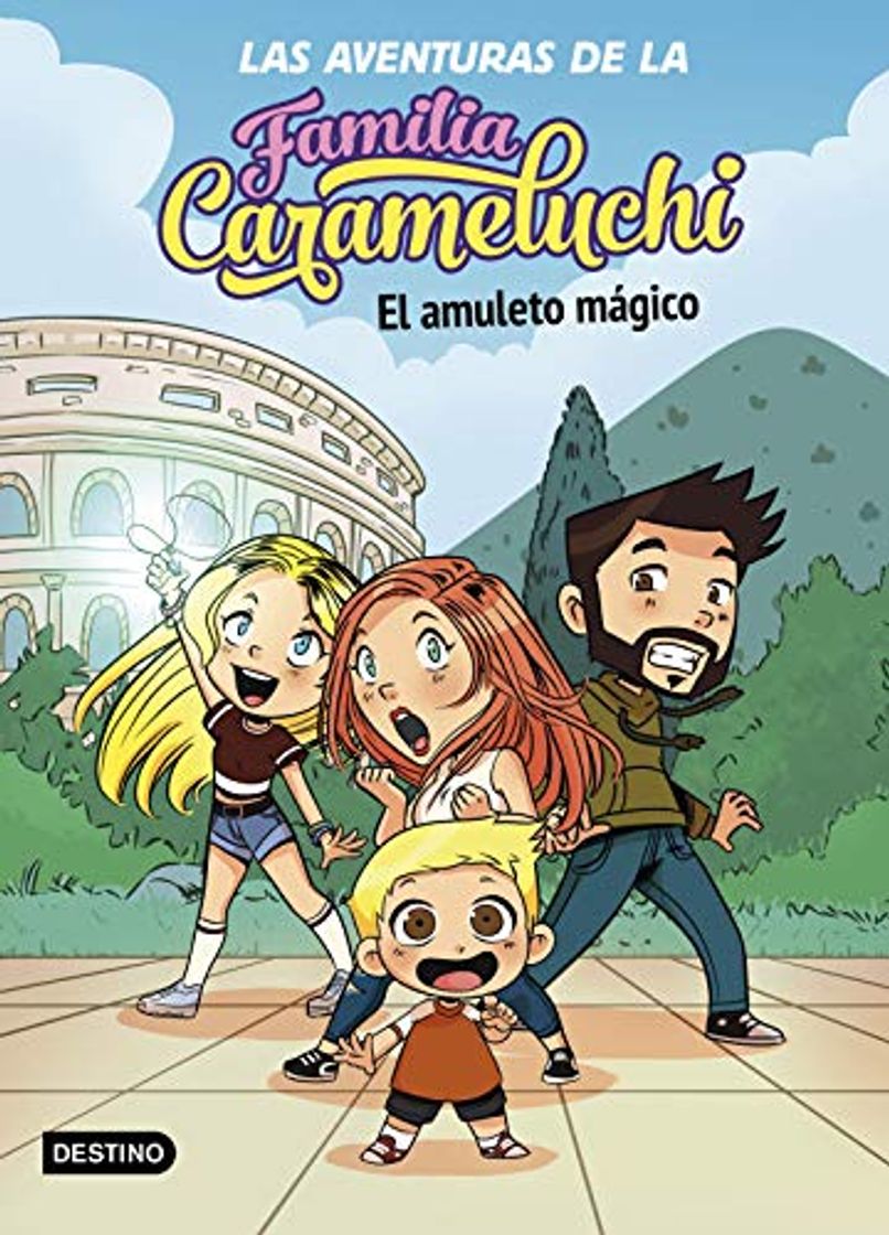 Libro Las Aventuras de la Familia Carameluchi 1. El amuleto mágico