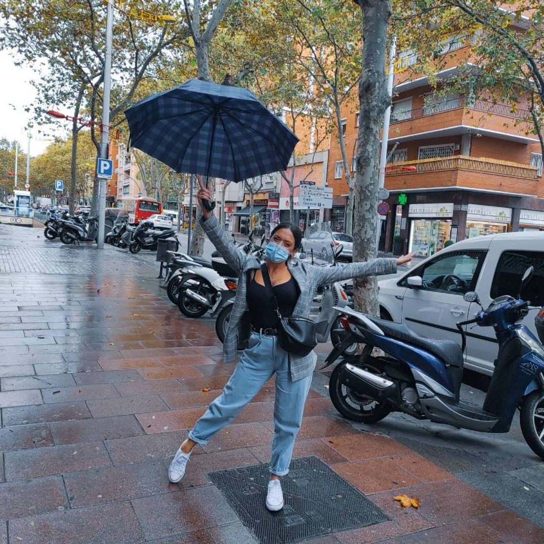 Moda Americana fluida cuadros - Americanas de mujer