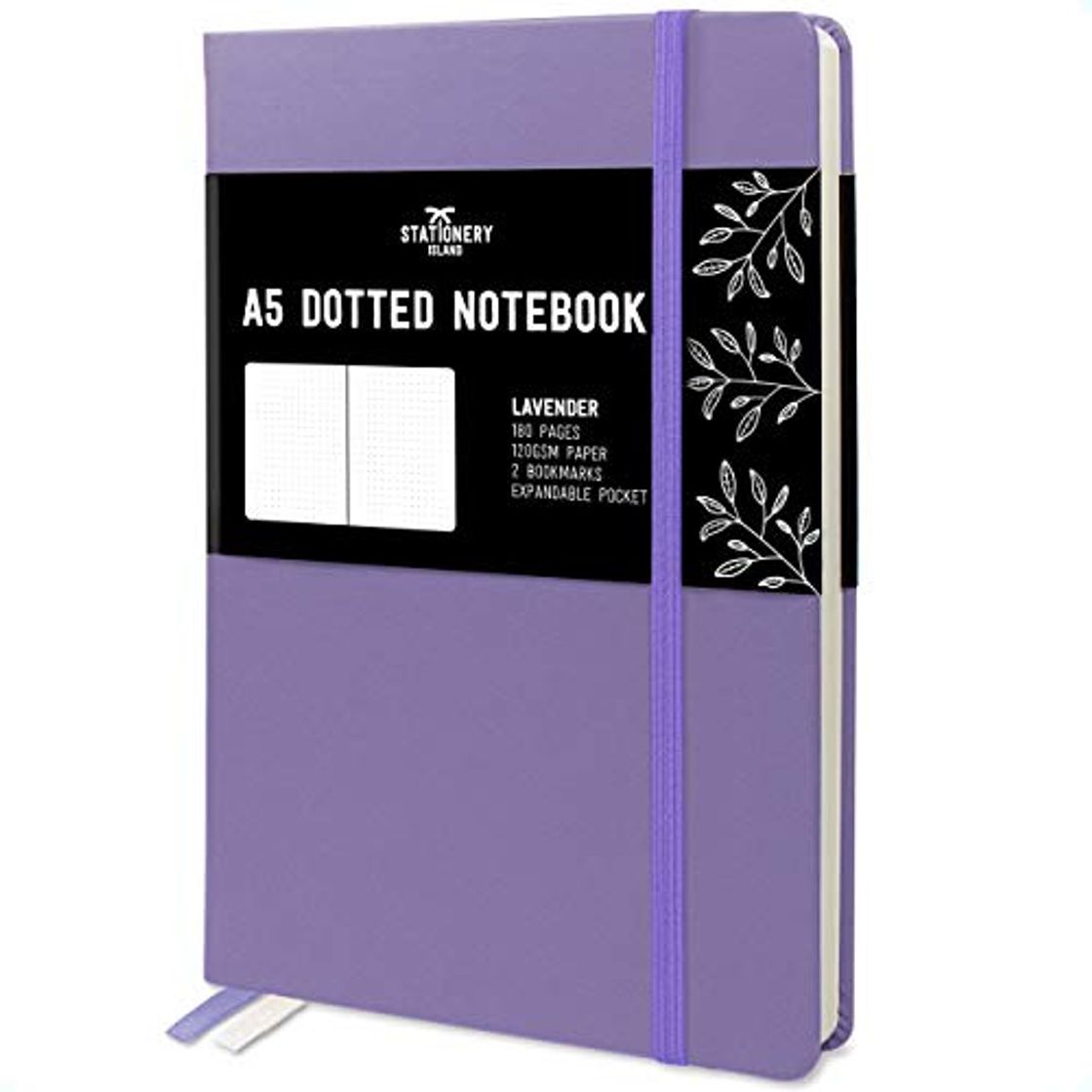 Producto Stationery Island Cuaderno Punteado A5 – Lavanda