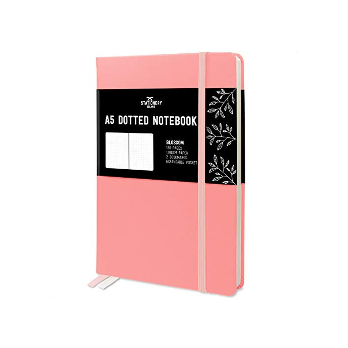 Products Stationery Island Cuaderno Punteado A5 – Rosa