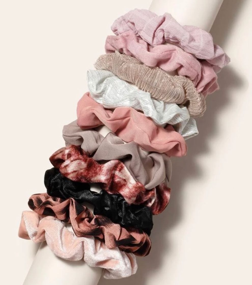 Fashion 10PEÇAS DE SCRUNCHIES