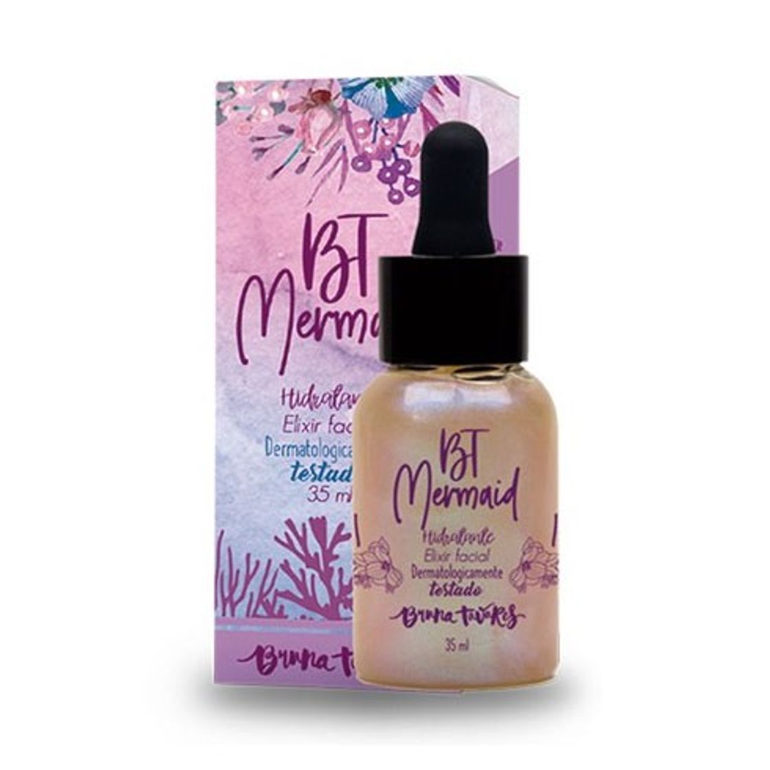 Moda Bt mermaid elixir hidratante facial - Bruna Tavares 